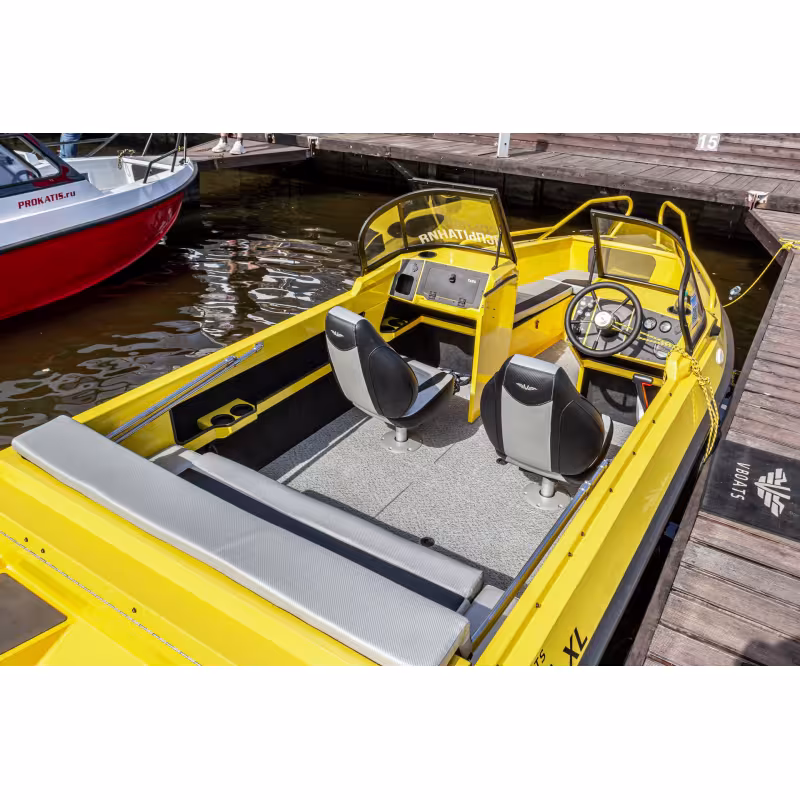 Лодка алюминиевая Vboats Yava XL BowRider
