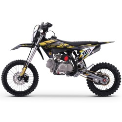 Питбайк Yacota K5 125 17/14, желтый