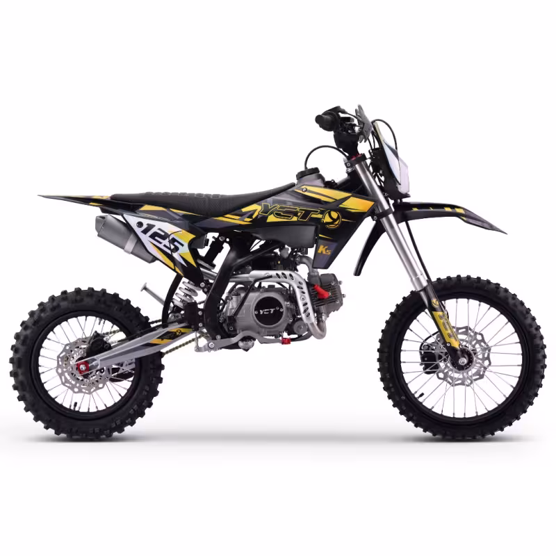 Питбайк Yacota K5 125 17/14, желтый