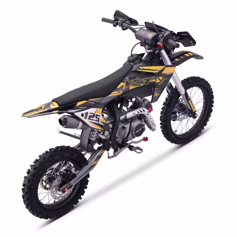 Питбайк Yacota K5 125 17/14, желтый