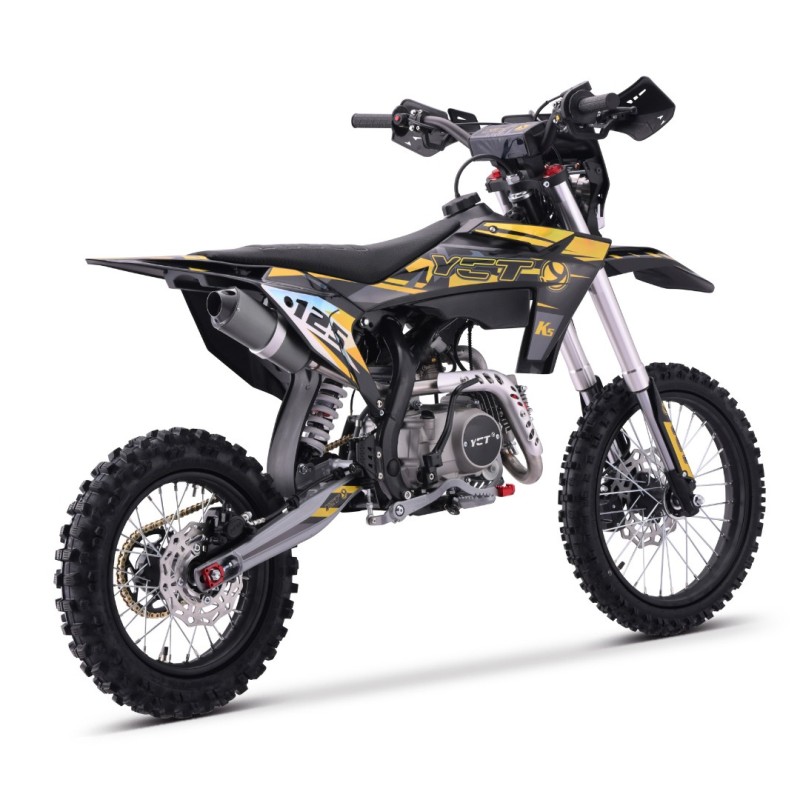 Питбайк Yacota K5 125 17/14, желтый