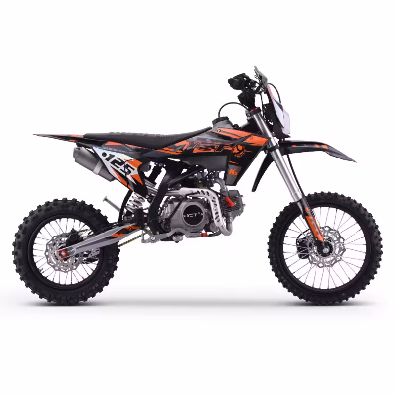 Питбайк Yacota K5 125 17/14, оранжевый