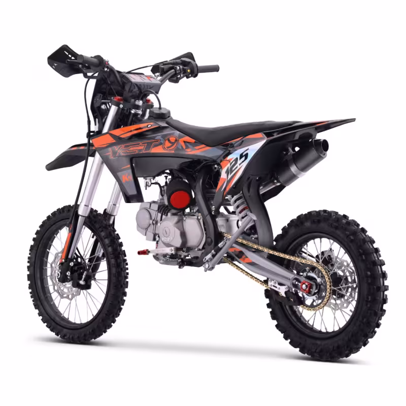 Питбайк Yacota K5 125 17/14, оранжевый