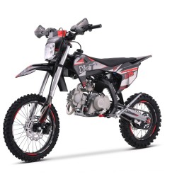 Питбайк Yacota H5 125 17/14, черный/красный