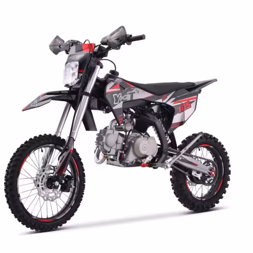 Питбайк Yacota H5 125 17/14, черный/красный