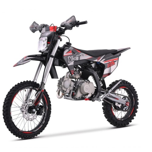 Питбайк Yacota H5 125 17/14, черный/красный