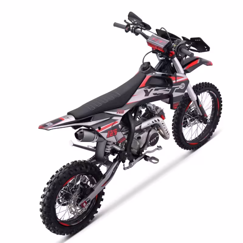 Питбайк Yacota H5 125 17/14, черный/красный