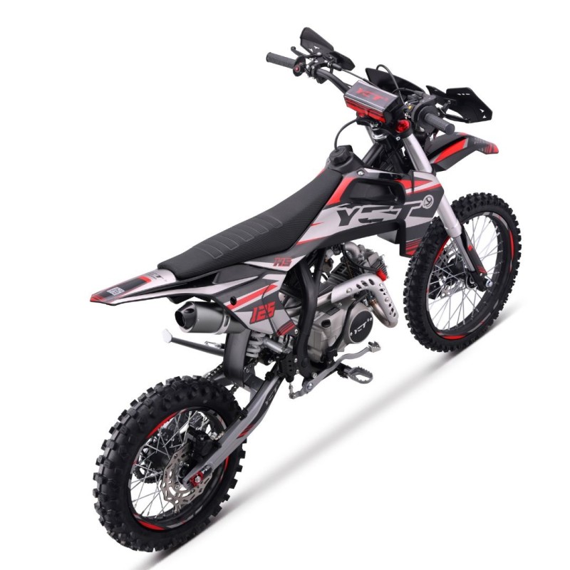 Питбайк Yacota H5 125 17/14, черный/красный
