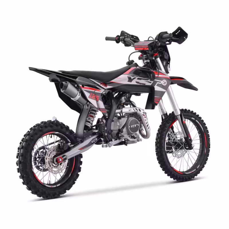 Питбайк Yacota H5 125 17/14, черный/красный