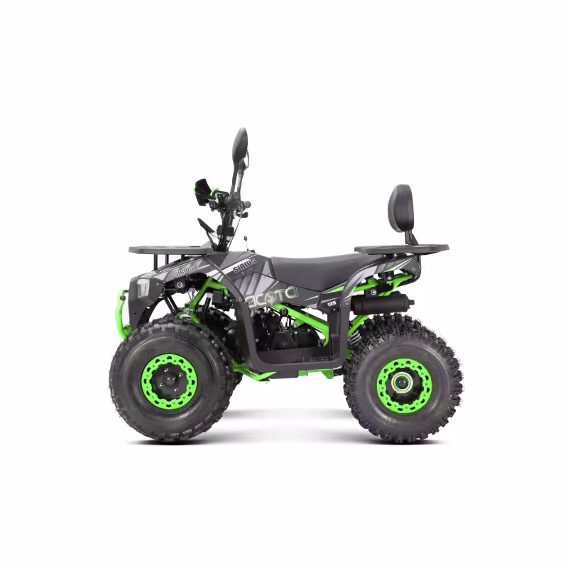 Комплект запчастей для сборки детского квадроцикла Yacota Sirius 125, черный/зеленый