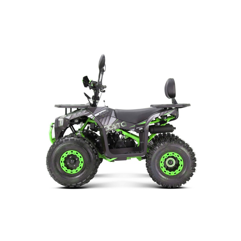 Комплект запчастей для сборки детского квадроцикла Yacota Sirius 125, черный/зеленый