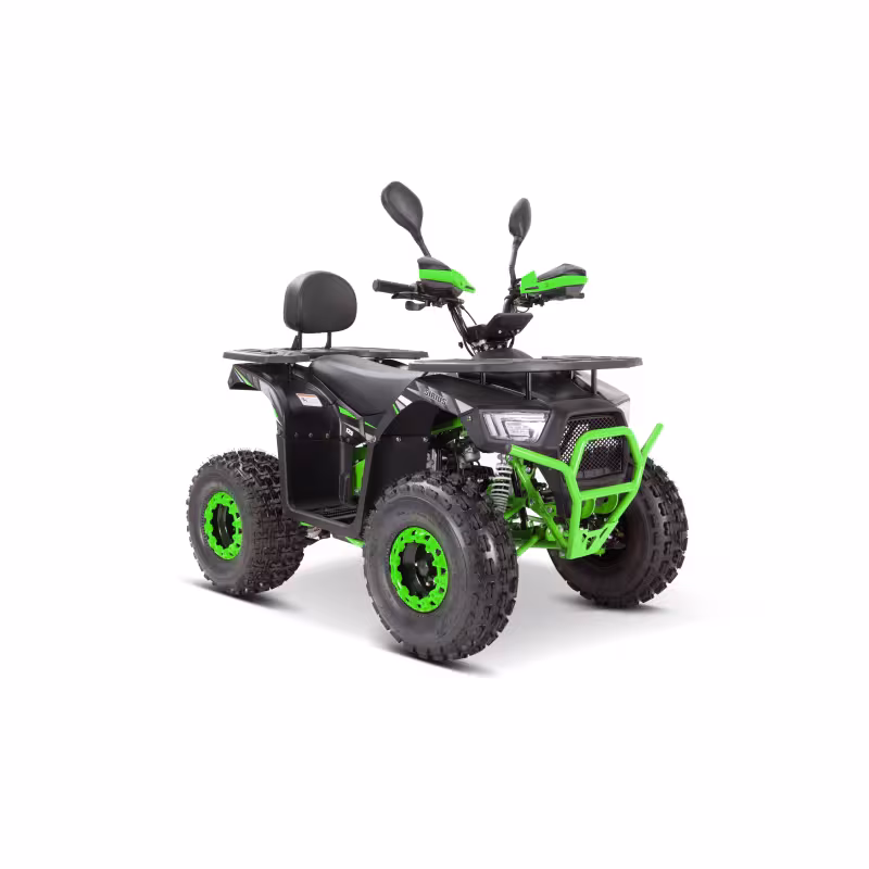 Комплект запчастей для сборки детского квадроцикла Yacota Sirius 125, черный/зеленый