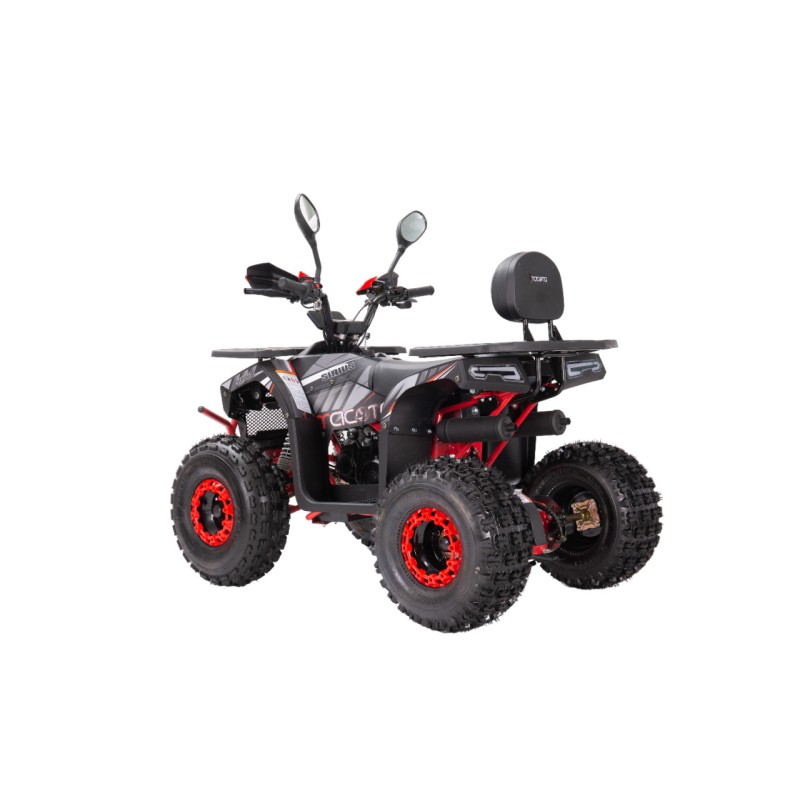 Комплект запчастей для сборки детского квадроцикла Yacota Sirius 125, черный/оранжевый