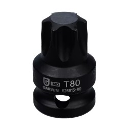 Бита ударная Garwin Industrial, T80, TORX, 1/2