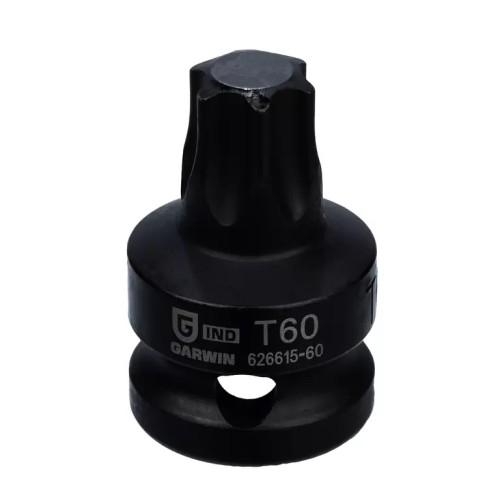 Бита ударная Garwin Industrial, T60, TORX, 1/2