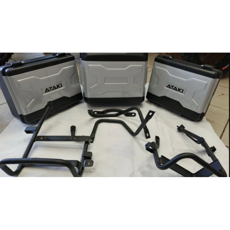 Комплект кофров для мотоцикла Ataki Carrera (3 шт с крепежом)