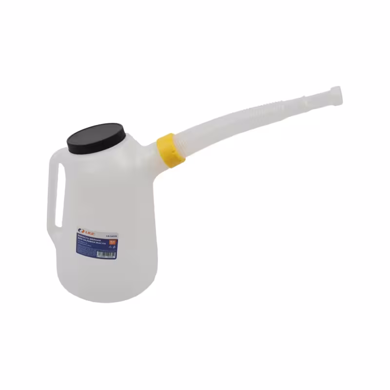 Емкость мерная пластиковая Lige LG-14033 для заливки масла, 5 л