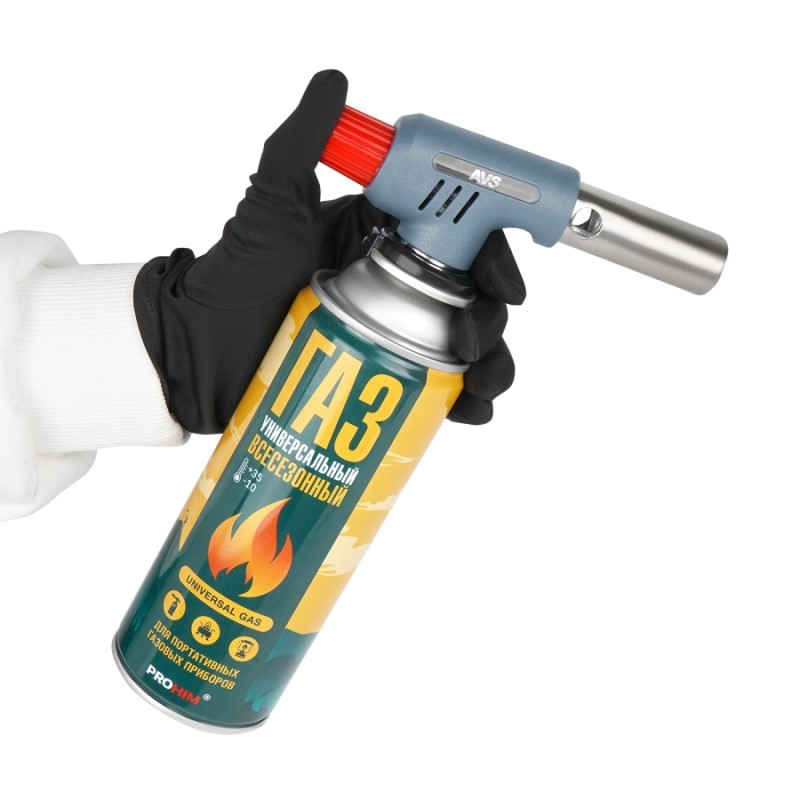 Насадка на газовый баллон c пьезоподжигом AVS TG-06
