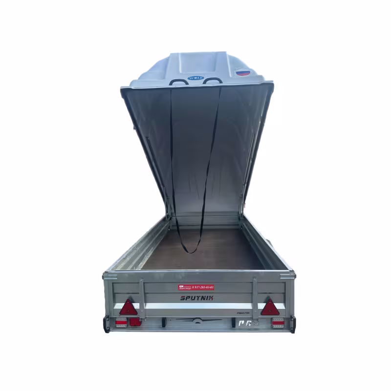 Прицеп бортовой одноосный Спутник Pro ZN 3516/38