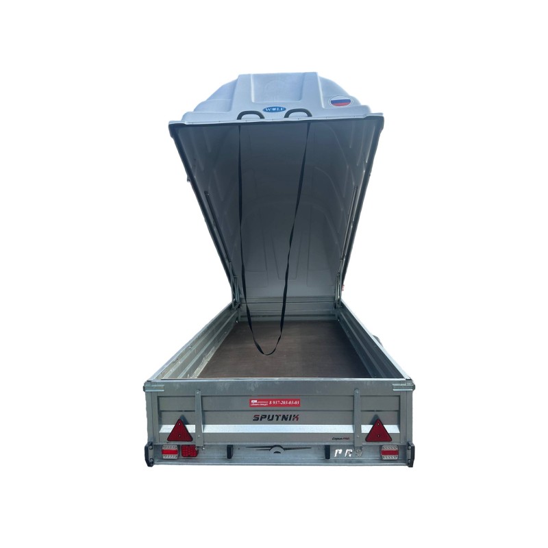 Прицеп бортовой одноосный Спутник Pro ZN 3516/38