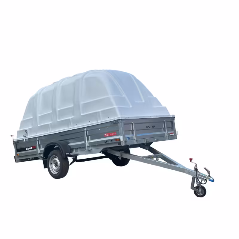 Прицеп бортовой одноосный Спутник Pro ZN 3516/38
