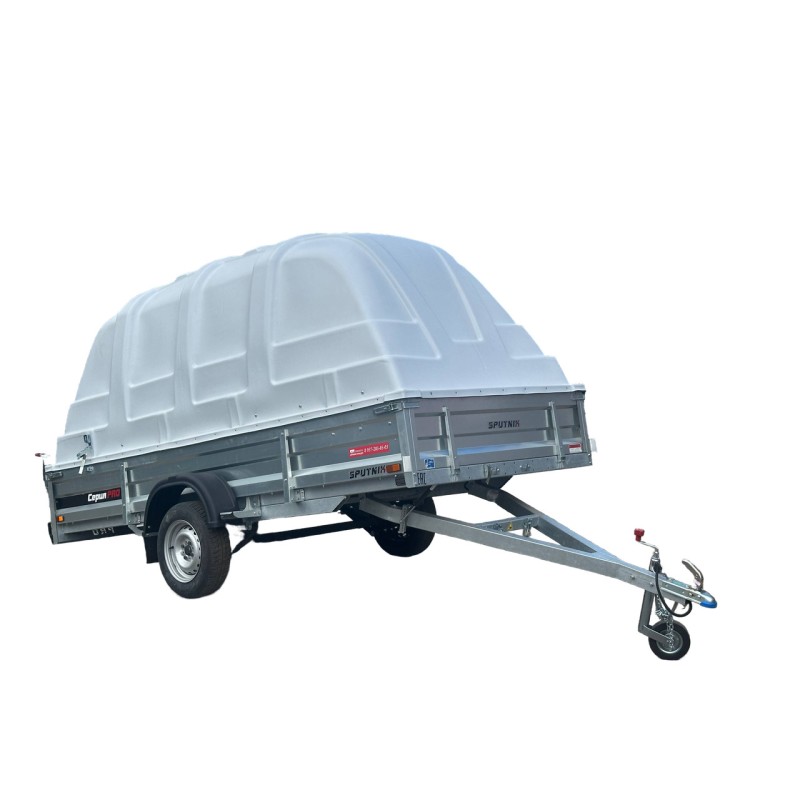 Прицеп бортовой одноосный Спутник Pro ZN 3516/38
