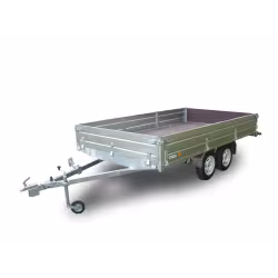 Прицеп бортовой двухосный Вектор ЛАВ 81013D с опорным колесом
