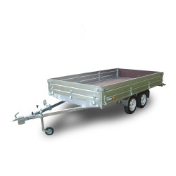 Прицеп бортовой двухосный Вектор ЛАВ 81013D с опорным колесом