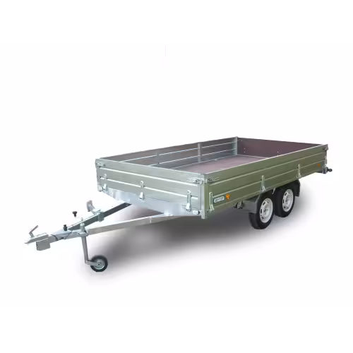 Прицеп бортовой двухосный Вектор ЛАВ 81013D с опорным колесом