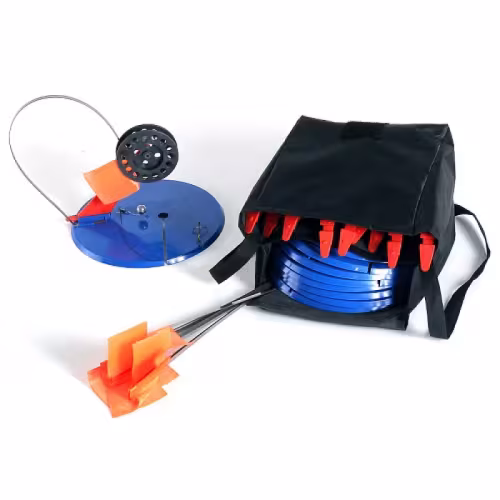 Жерлицы неоснащенные в сумке,  4 шт