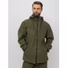 Костюм мужской Huntsman Тайга-3, ткань Палатка, хаки, размер 48-50, 182-188 см