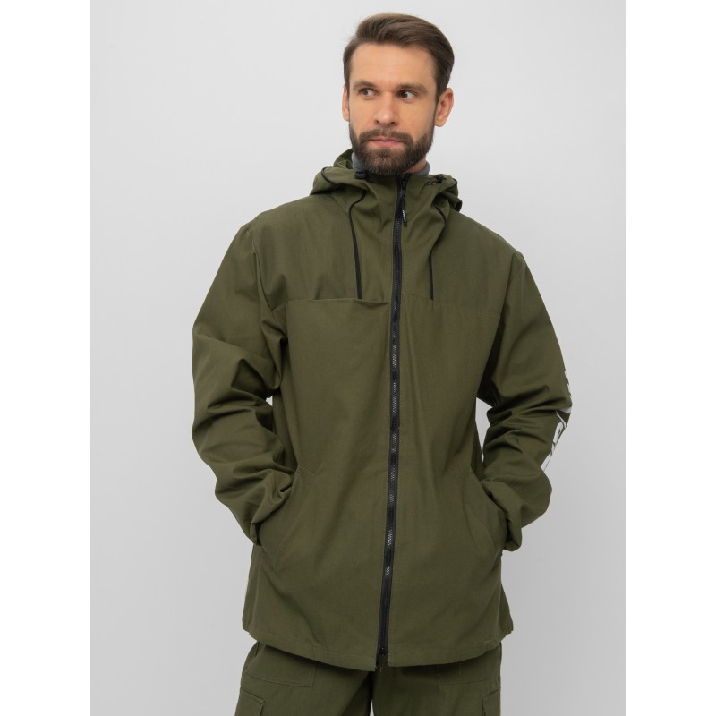 Костюм мужской Huntsman Тайга-3, ткань Палатка, хаки, размер 48-50, 182-188 см