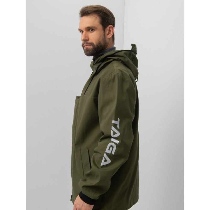 Костюм мужской Huntsman Тайга-3, ткань Палатка, хаки, размер 48-50, 182-188 см