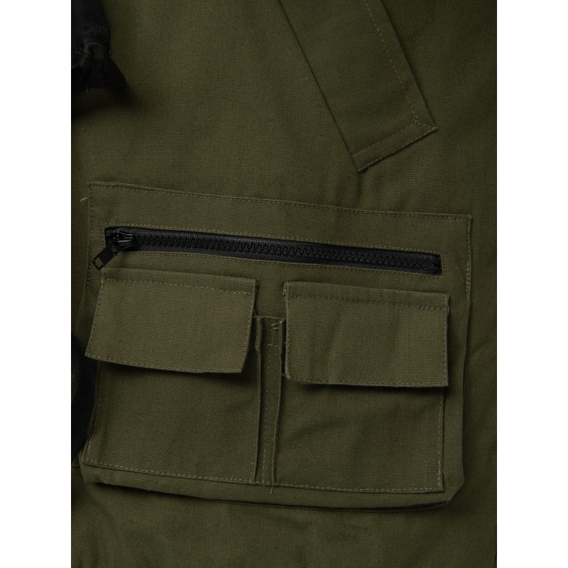 Костюм мужской Huntsman Тайга-3, ткань Палатка, хаки, размер 48-50, 182-188 см