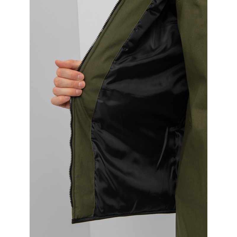 Костюм мужской Huntsman Тайга-3, ткань Палатка, хаки, размер 48-50, 182-188 см