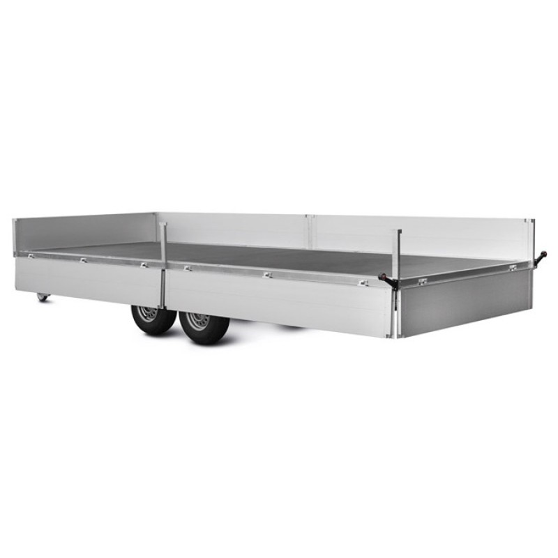 Прицеп бортовой двухосный МЗСА H 6125-2.35 для коммерческих перевозок