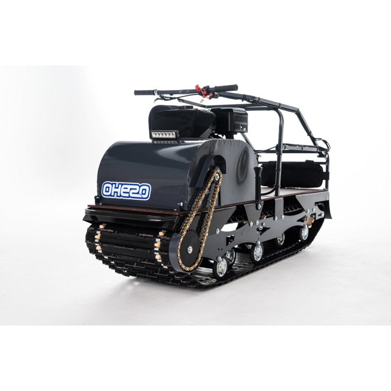 Буксировщик Онего 600 Front + Толкач, 20 л.с, катки, реверс, фара, электростартер, генератор, без АКБ