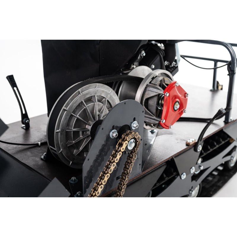 Буксировщик Онего 600 Front + Толкач, 20 л.с, катки, реверс, фара, электростартер, генератор, без АКБ