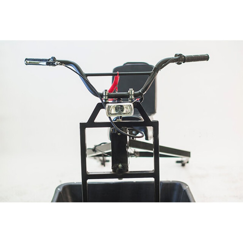 Буксировщик Онего 600 Front + Толкач, 20 л.с, катки, реверс, фара, электростартер, генератор, без АКБ