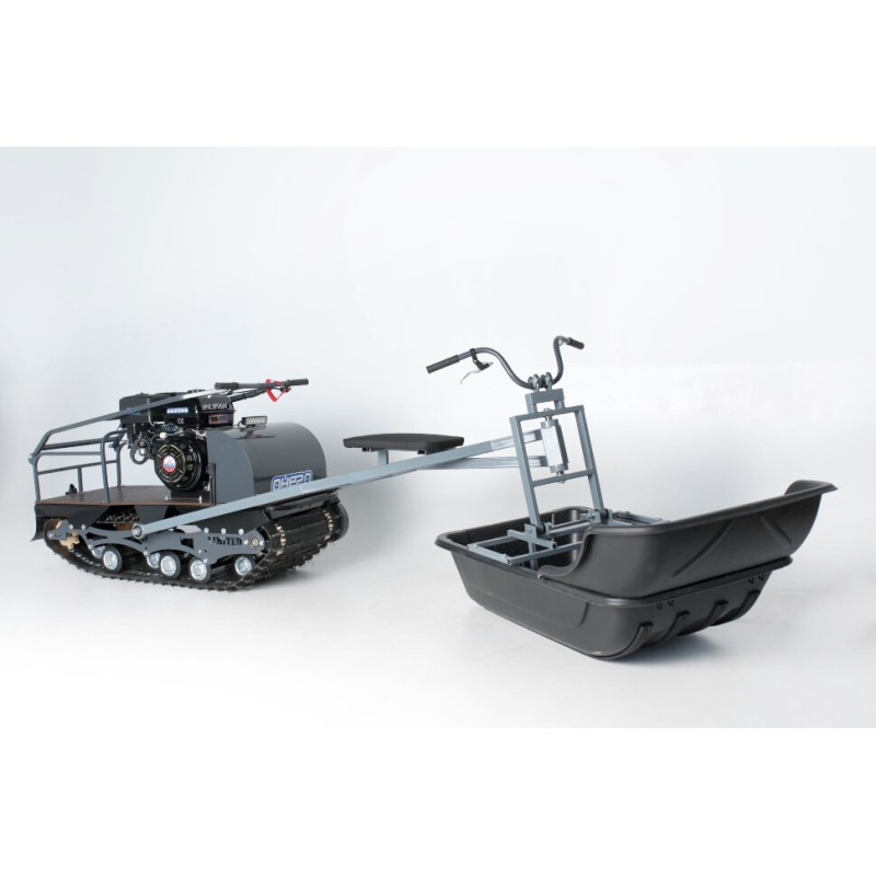 Буксировщик Онего 600 Front + Толкач, 20 л.с, катки, реверс, фара, электростартер