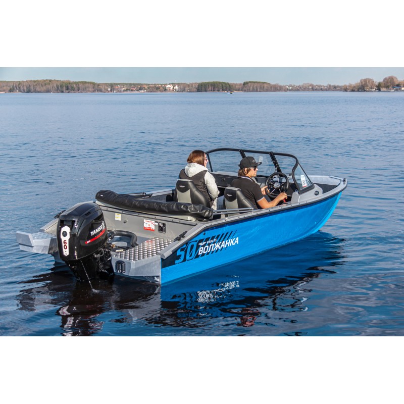 Лодка алюминиевая VBoats 50 Fish в комплекте с мотором Parsun F60FEL-T EFI