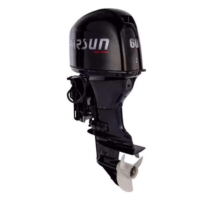 Лодка алюминиевая VBoats 50 Fish в комплекте с мотором Parsun F60FEL-T EFI