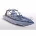 Лодка алюминиевая VBoats Yava XL Bowrider, серый