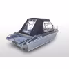 Лодка алюминиевая VBoats Yava XL Bowrider, серый