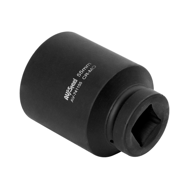 Головка торцевая, высокая AV Steel AV-741155, 12-гранная, 55 мм, 1