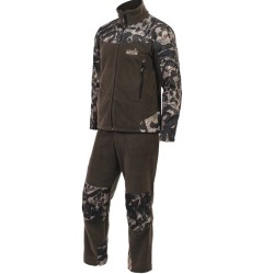 Брюки мужские Norfin Berings Camo Green, флис, хаки, размер XL
