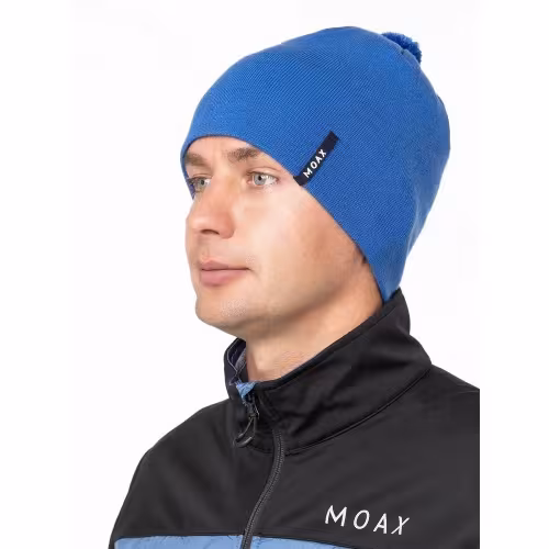 Шапка MoaxTradition Sport, акрил, королевский синий, размер 58