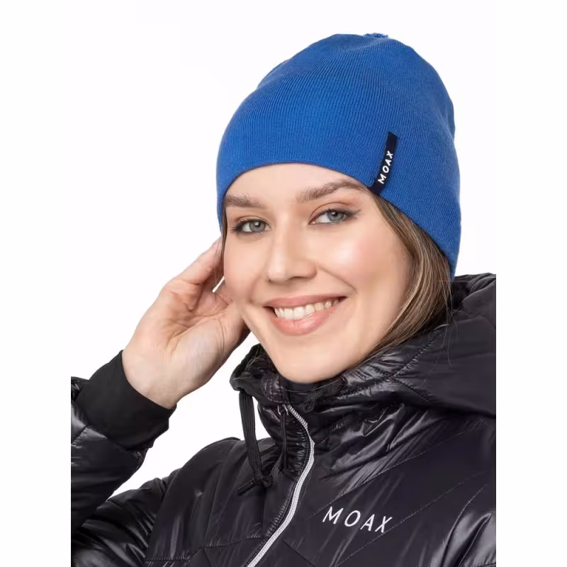 Шапка MoaxTradition Sport, акрил, королевский синий, размер 58