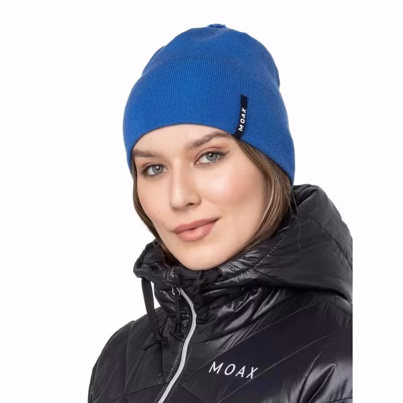 Шапка MoaxTradition Sport, акрил, королевский синий, размер 58