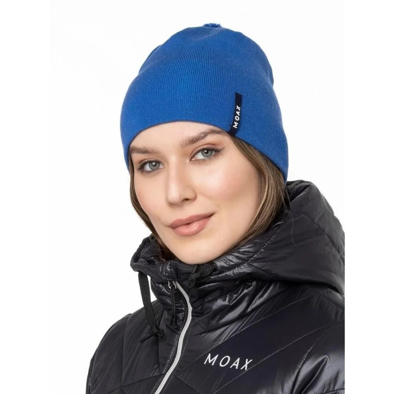 Шапка MoaxTradition Sport, акрил, королевский синий, размер 58